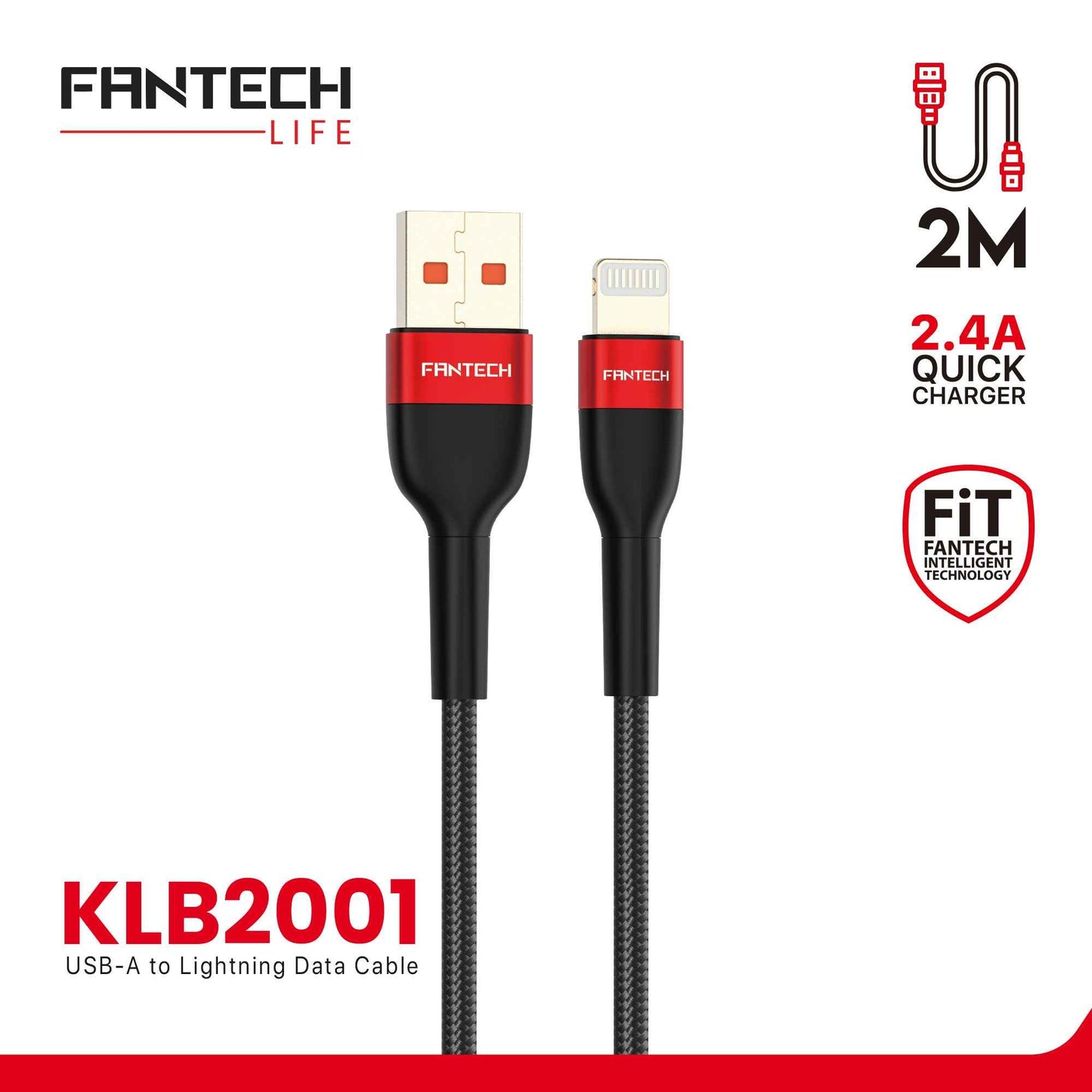 Kabel Charger Fantech KLB2001 2M