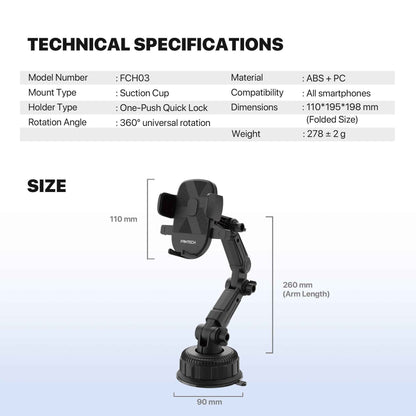 Fantech Car Phone Holder FCH03
