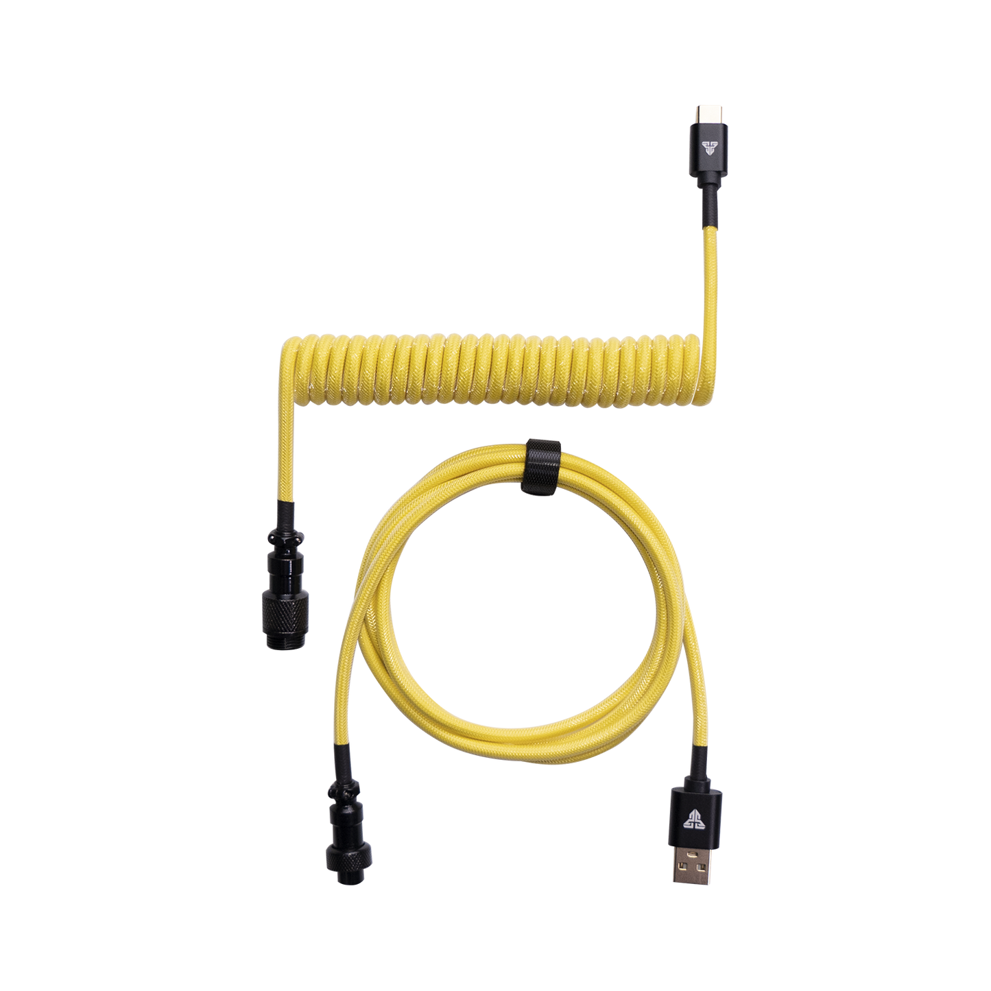 Fantech Coiled Cable Type C Aviator AC701 Kabel Keyboard Mechanical - Fantech Indonesia