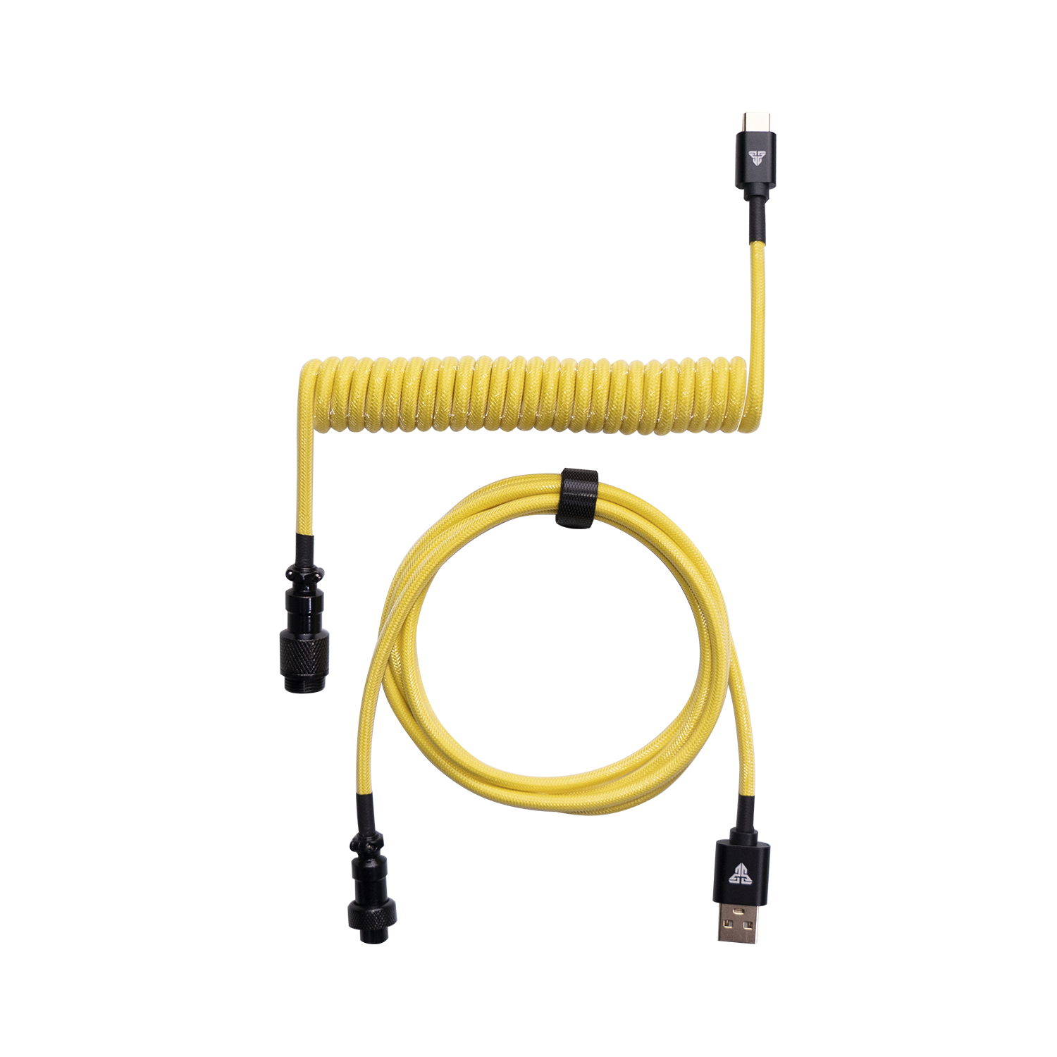 Fantech Coiled Cable Type C Aviator AC701 Kabel Keyboard Mechanical - Fantech Indonesia