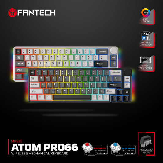 ATOM PRO66 MK919 - Keyboard Gaming Terbaik