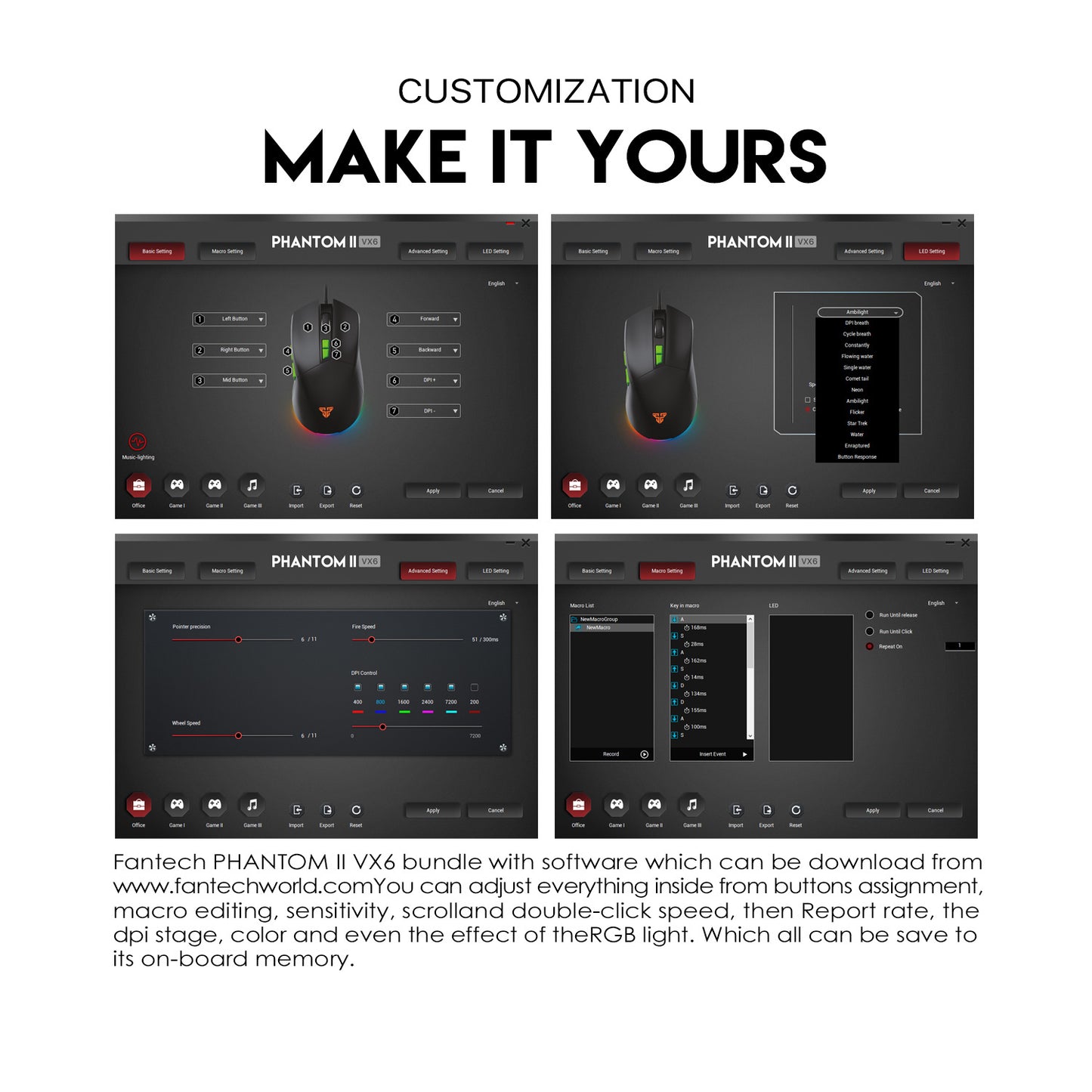 Fantech PHANTOM II VX6