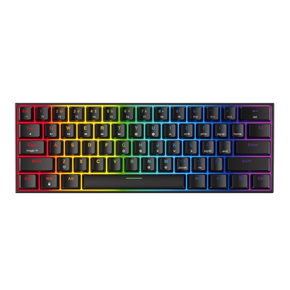 Fantech MAXFIT61 MK857 60% Keyboard Gaming Mechanical Hitam - Fantech Indonesia