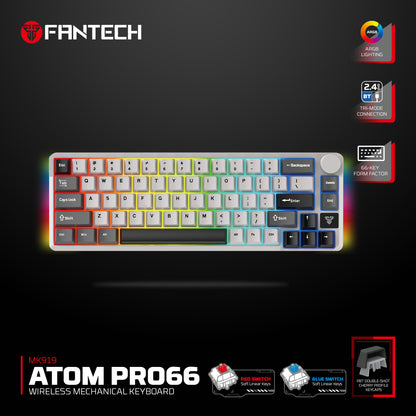 ATOM PRO66 MK919 Keyboard Gaming Terbaik