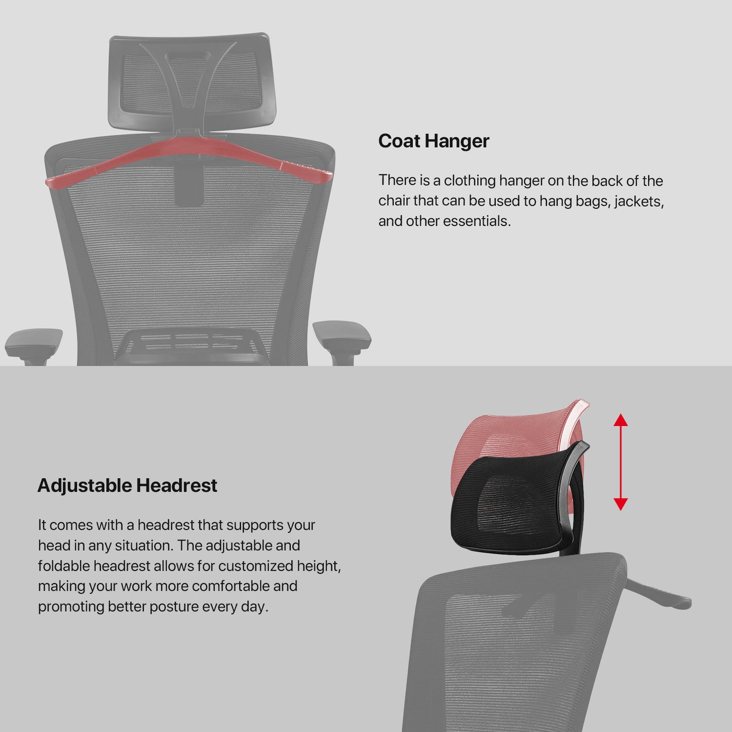 Fantech Kursi Kerja Kantor OCA258SV2 Kursi Kantor Premium ARM REST 3D Lembut
