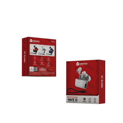 Fantech Life Earphone Bluetooth 5.3 Earbuds Wave 13 TW13 - Fantech Indonesia