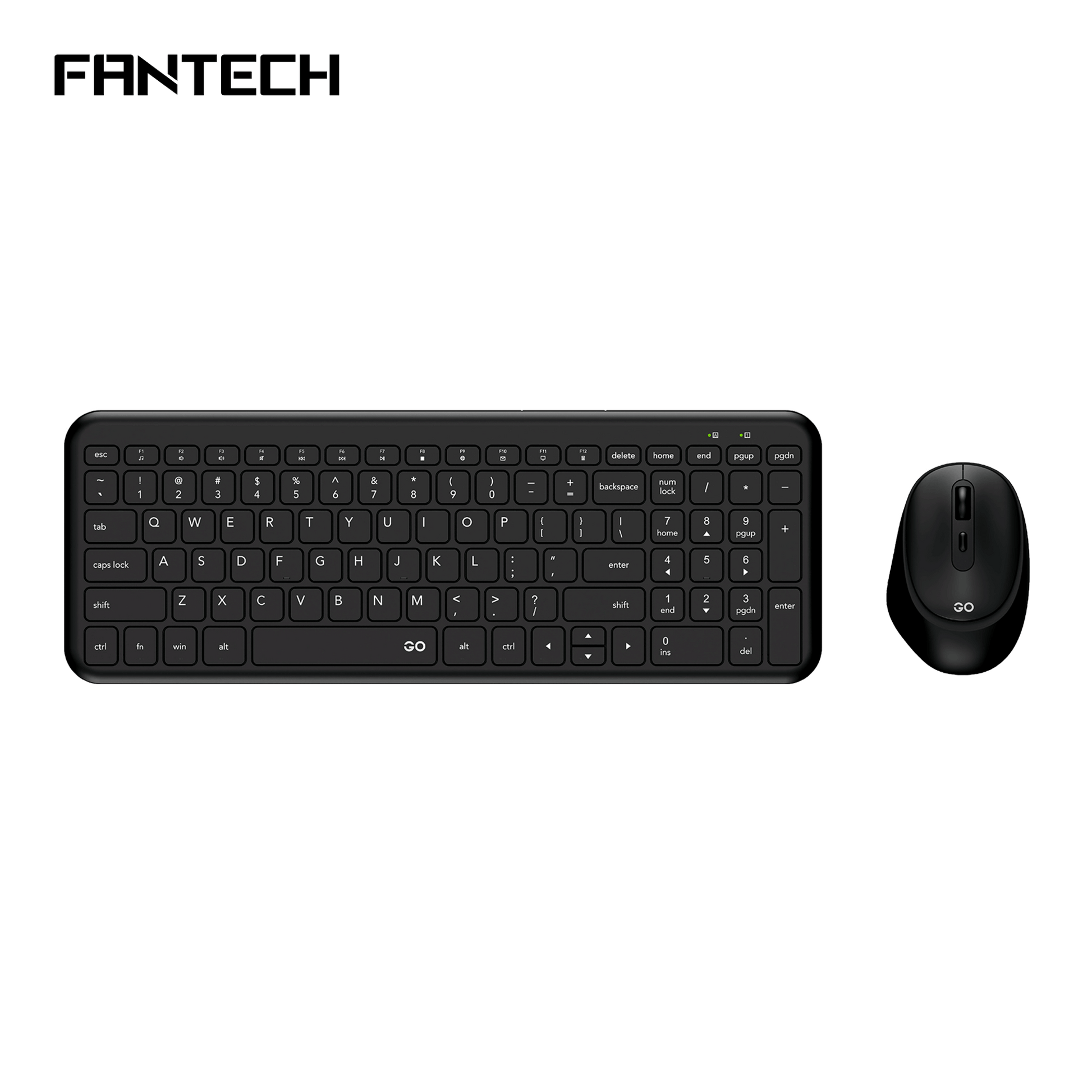 Fantech GO WK901 Combo Keyboard Mouse Wireless Ultra-Thin Silent