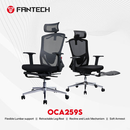 Fantech Kursi Kantor Kerja Jaring Premium Office Chair OCA259S
