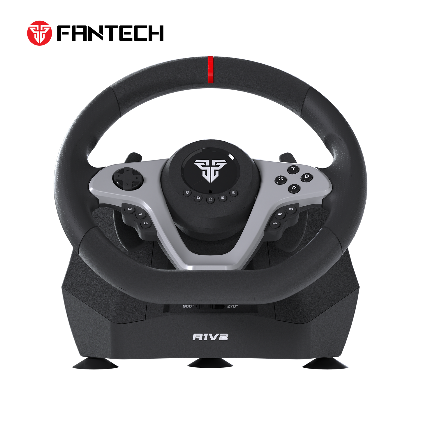 FANTECH R1V2 STEERING WHEEL BLACK