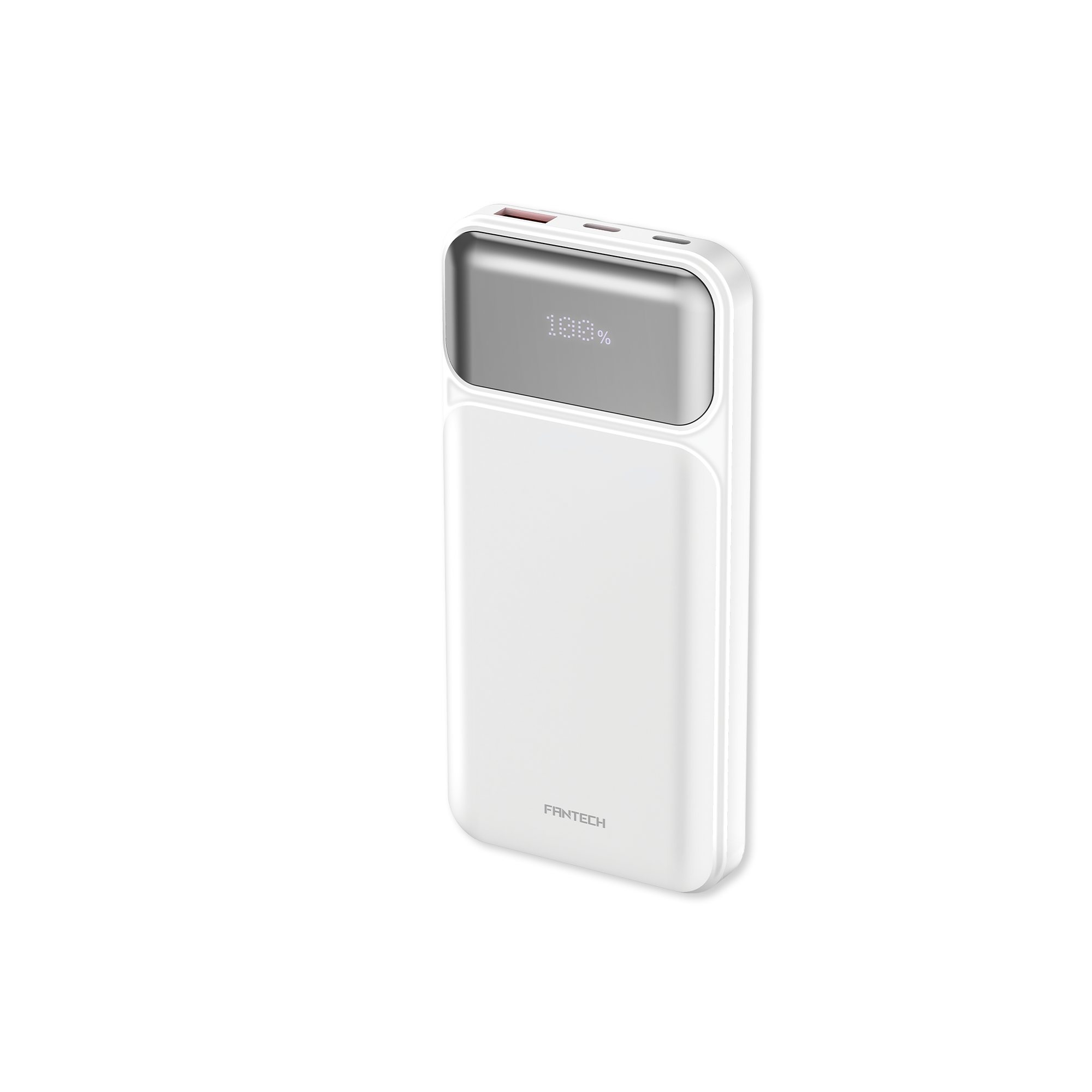 Fantech Powerbank Pesawat 22.5W 10000 mAh Fast Charging Mini LCD with Kabel Data Type C USB Lightning - PowerPack T2 - Fantech Indonesia