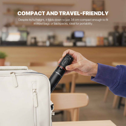 Fantech SS177 Selfie Stick Live Tripod Bluetooth Selfie 1.77m Aluminum Alloy Fill Light Rotatable 180° For Phones