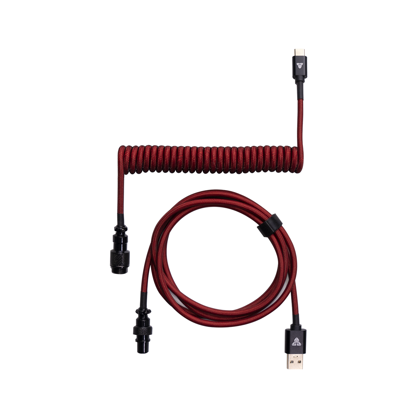 Fantech Coiled Cable Type C Aviator AC701 Kabel Keyboard Mechanical - Fantech Indonesia