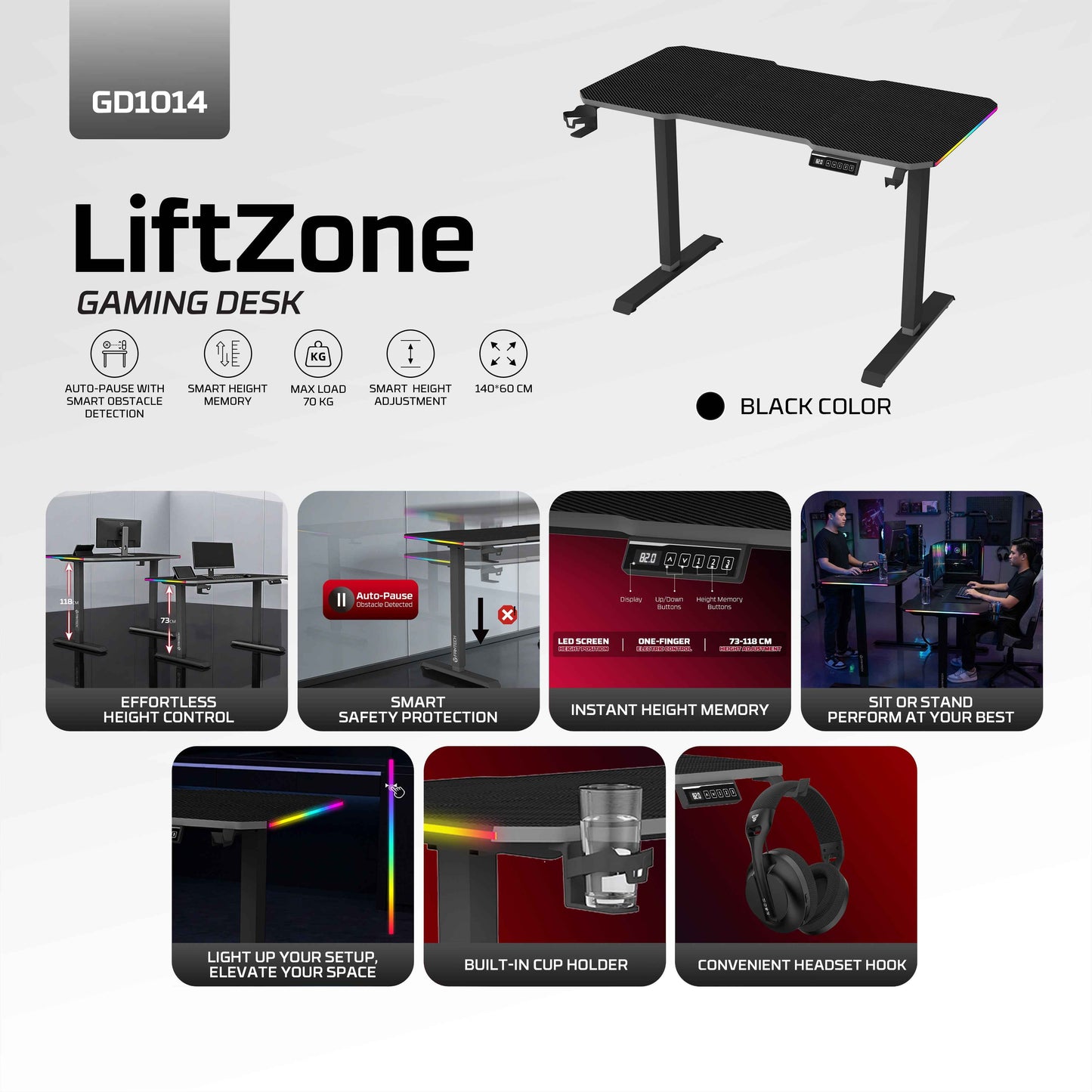 WORK STATION GD1014 Electric Adjustable Desk