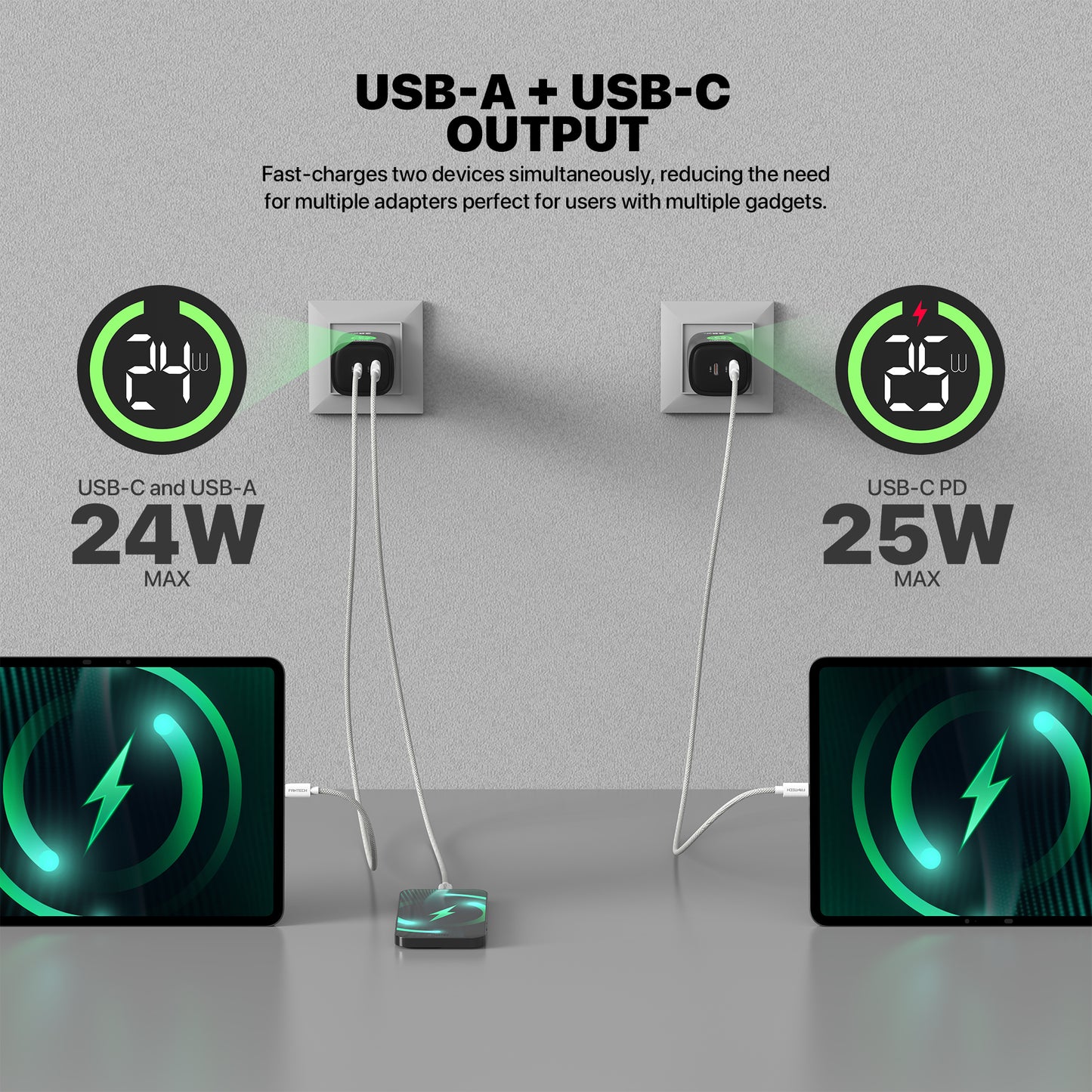 FANTECH POWER PURE 25 WATT PPE251 CHARGER