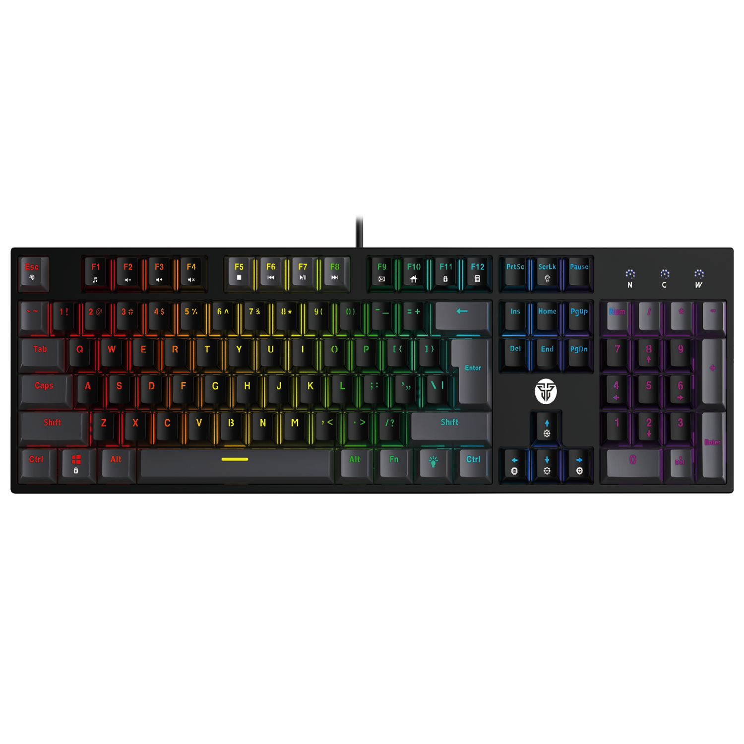 Fantech ATOM MK886 RGB Gaming Mechanical Keyboard Full Size