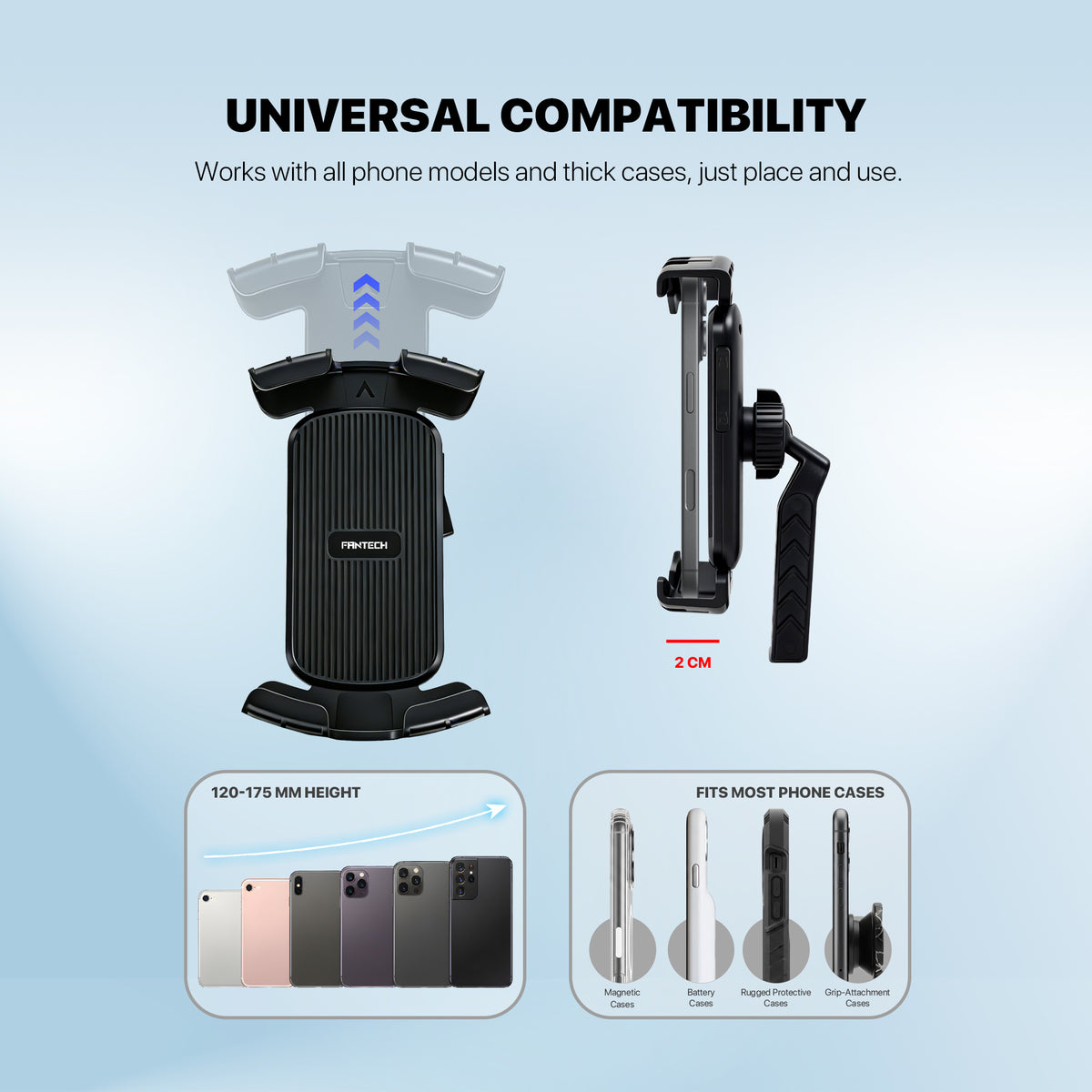 Apex Grip FMH01 Motorcycle Phone Holder