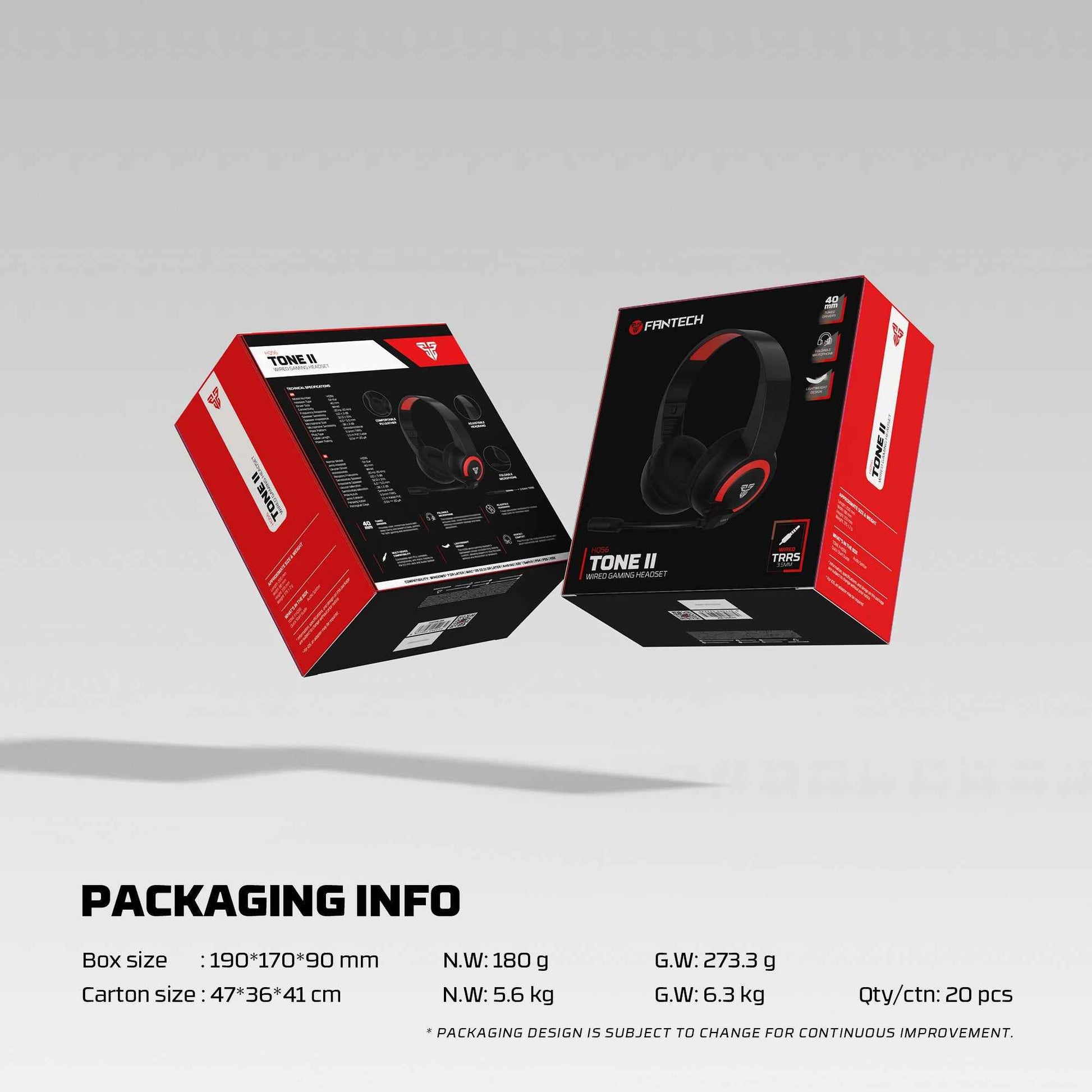 FANTECH TONE II HQ56 GAMING HEADSET