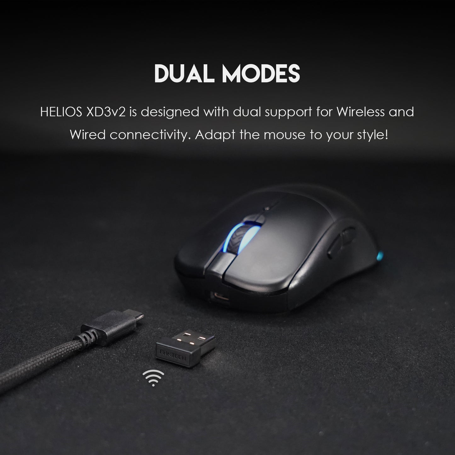 MOUSE GAMING PRO HELIOS XD3V2