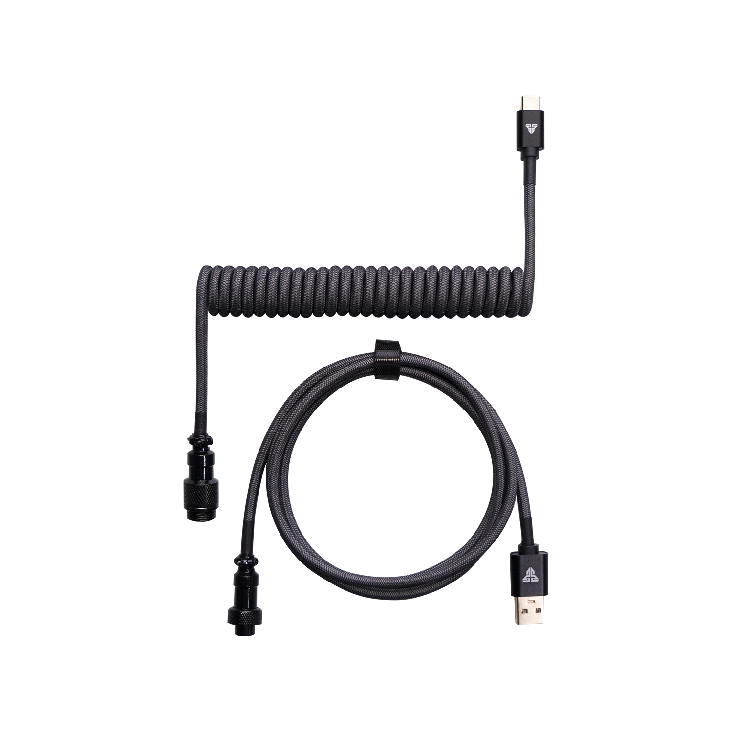 Fantech Coiled Cable Type C Aviator AC701 Kabel Keyboard Mechanical - Fantech Indonesia