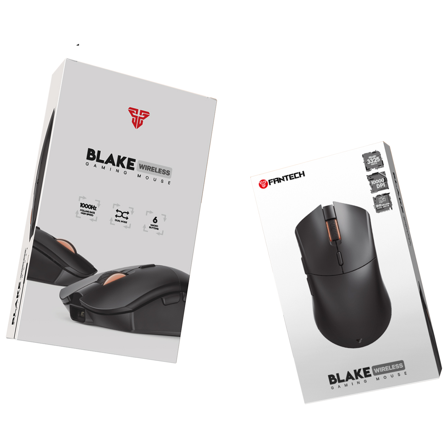 Wireless Mouse Gaming Rechargeable WGC5 PIXART 3325 - Fantech Indonesia