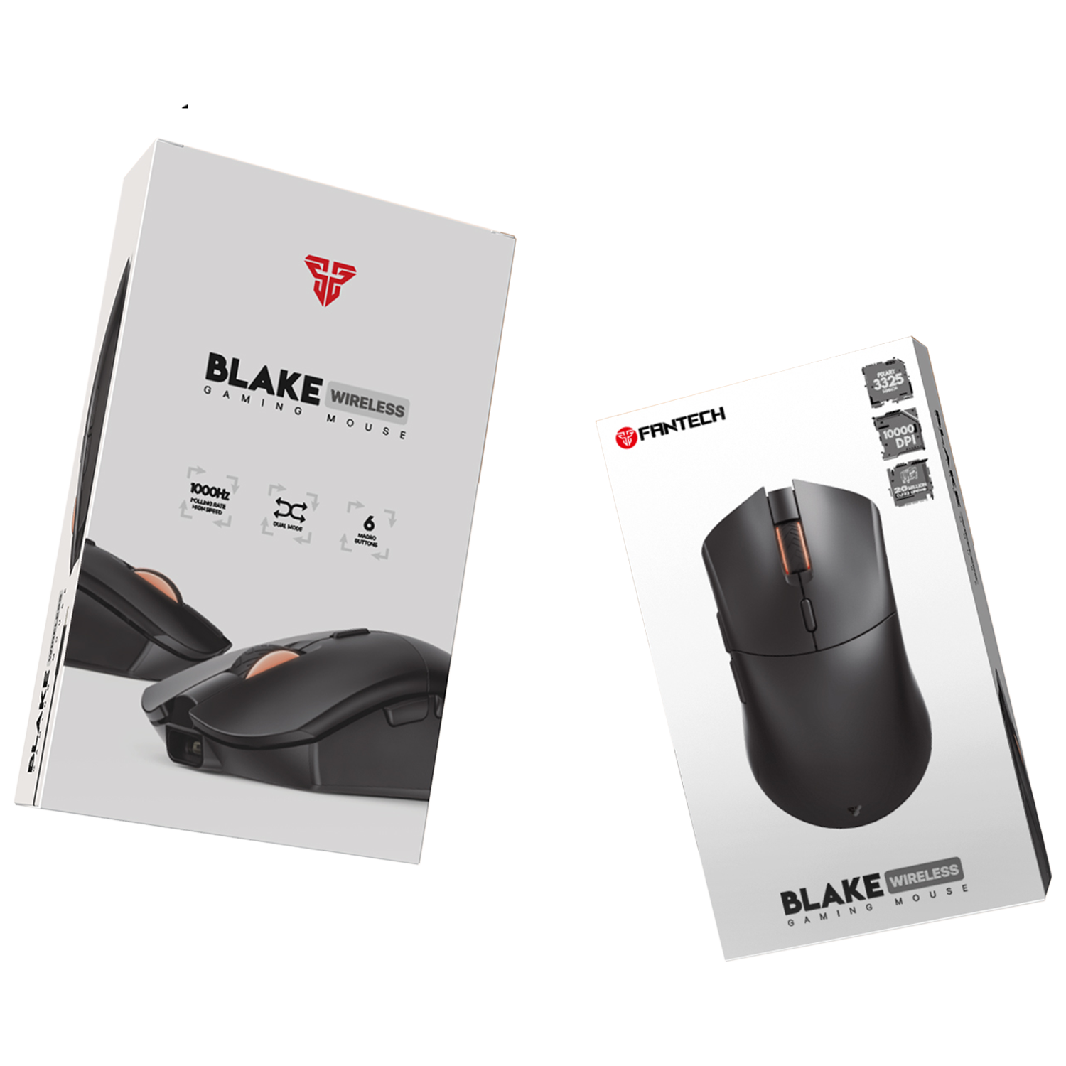 Wireless Mouse Gaming Rechargeable WGC5 PIXART 3325 - Fantech Indonesia