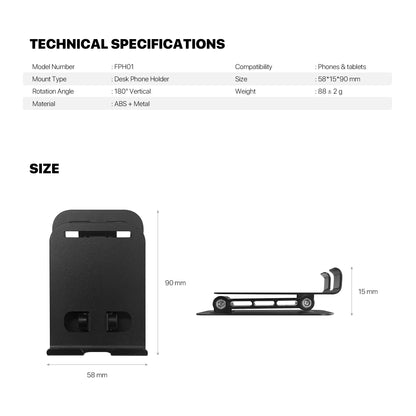 Apex Stand FPH01 Desk Phone Holder