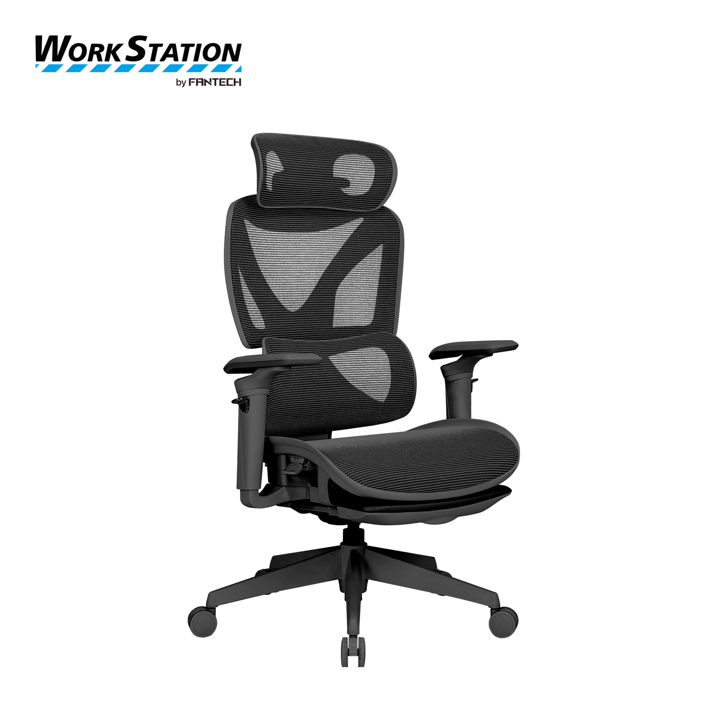 FANTECH OFFICE CHAIR CW2 KURSI KANTOR ERGONOMIS KURSI KERJA DENGAN LUMBAR SUPPORT