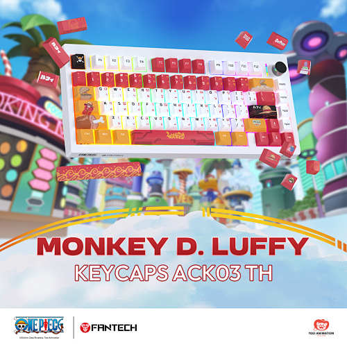 FANTECH X ONEPIECE EXCLUSIVE COLLABORATION KEYCAPS ACK03