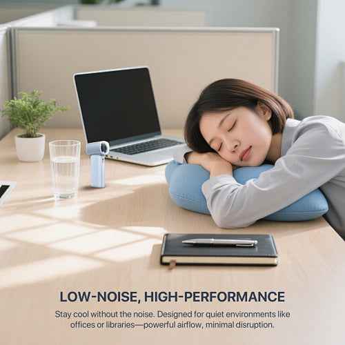 Fantech Life Kipas Angin Portable PAC7 Kipas Mini Turbo 17000 RPM