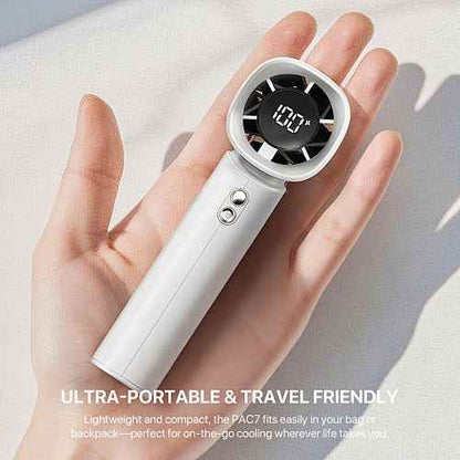 Fantech Life Kipas Angin Portable PAC7 Kipas Mini Turbo 17000 RPM