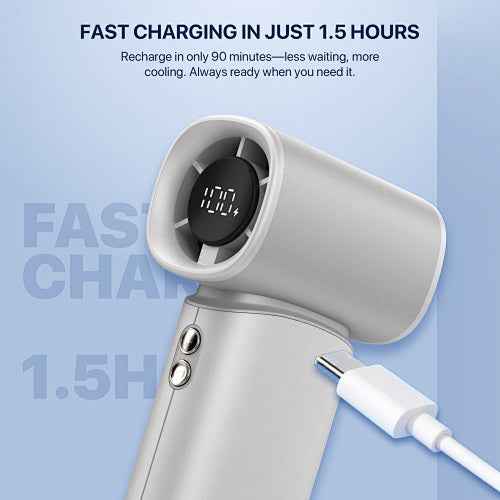 Fantech Life Kipas Angin Portable PAC7 Kipas Mini Turbo 17000 RPM