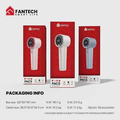 Fantech Life Kipas Angin Portable PAC5 Mini Handheld Fan