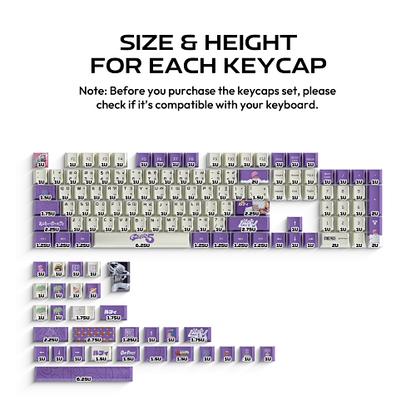 FANTECH X ONEPIECE EXCLUSIVE COLLABORATION KEYCAPS ACK03