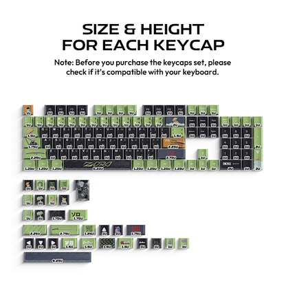 FANTECH X ONEPIECE EXCLUSIVE COLLABORATION KEYCAPS ACK03