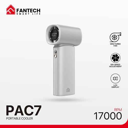 Fantech Life Kipas Angin Portable PAC7 Kipas Mini Turbo 17000 RPM