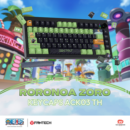FANTECH X ONEPIECE EXCLUSIVE COLLABORATION KEYCAPS ACK03