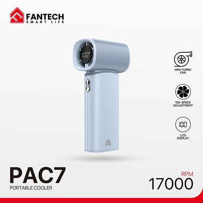 Fantech Life Kipas Angin Portable PAC7 Kipas Mini Turbo 17000 RPM