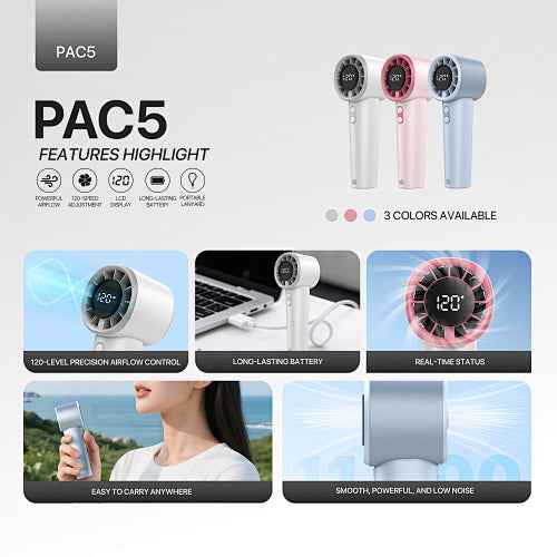 Fantech Life Kipas Angin Portable PAC5 Mini Handheld Fan