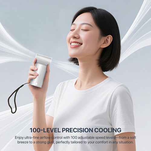 Fantech Life Kipas Angin Portable PAC7 Kipas Mini Turbo 17000 RPM