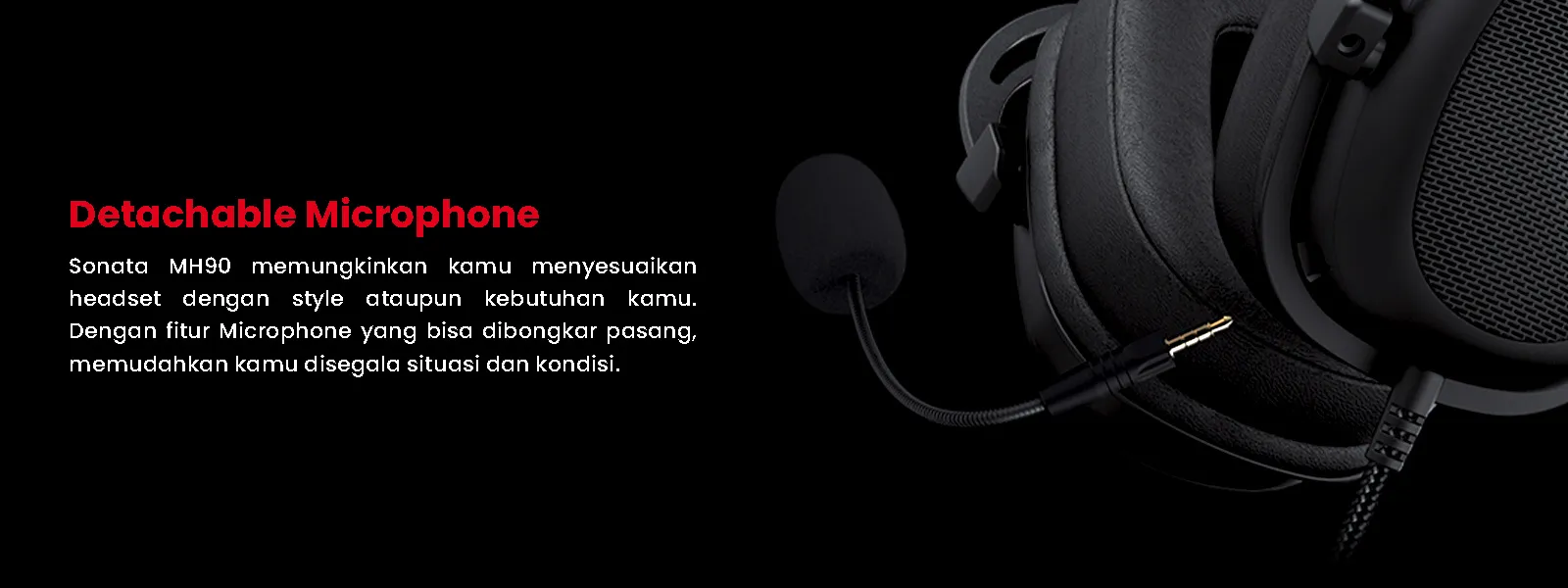 Headset Gaming Mh90