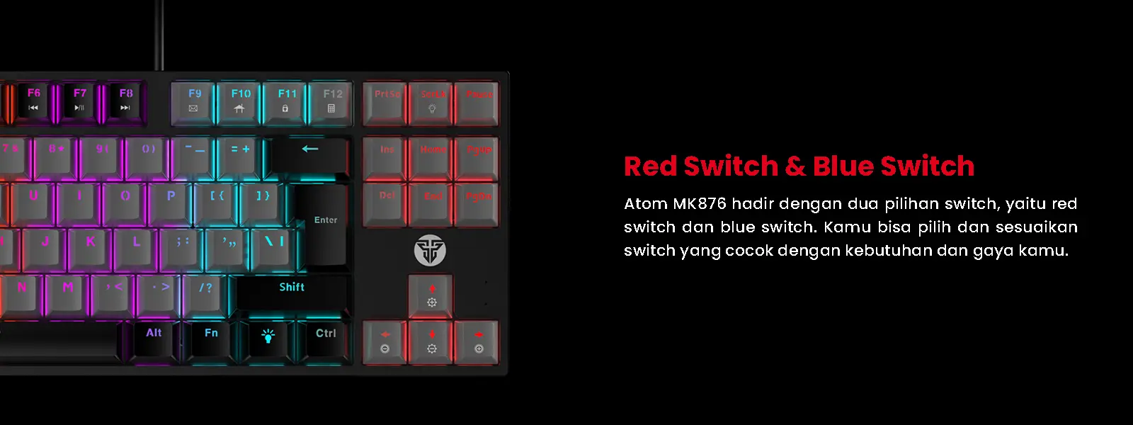 Mk876 Red Switch Blue Switch