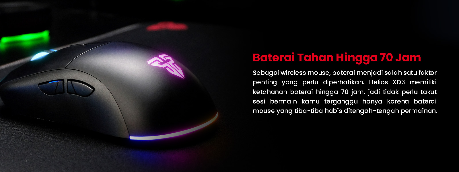 Mouse Gaming XD3