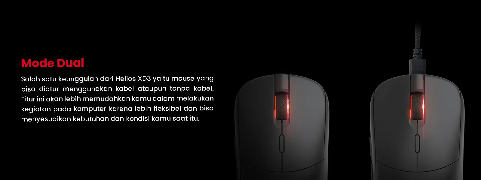 Mouse Gaming Xd3