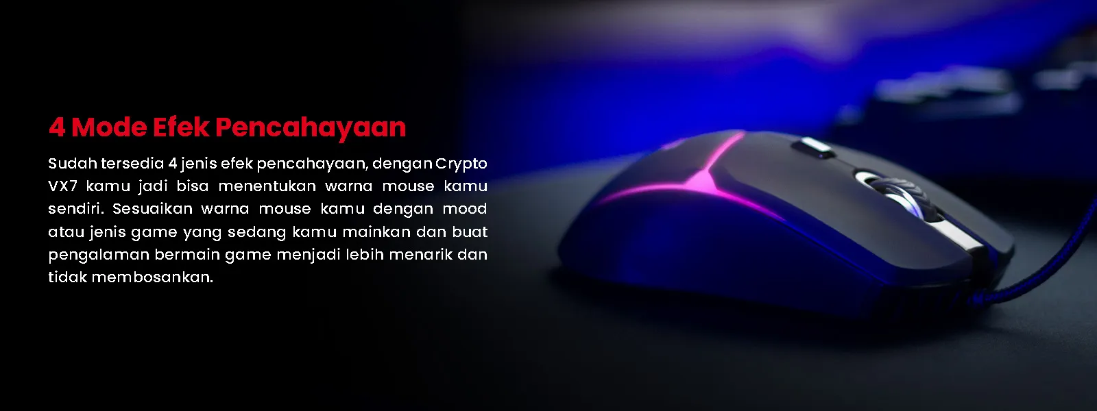 Mouse Gaming Vx7