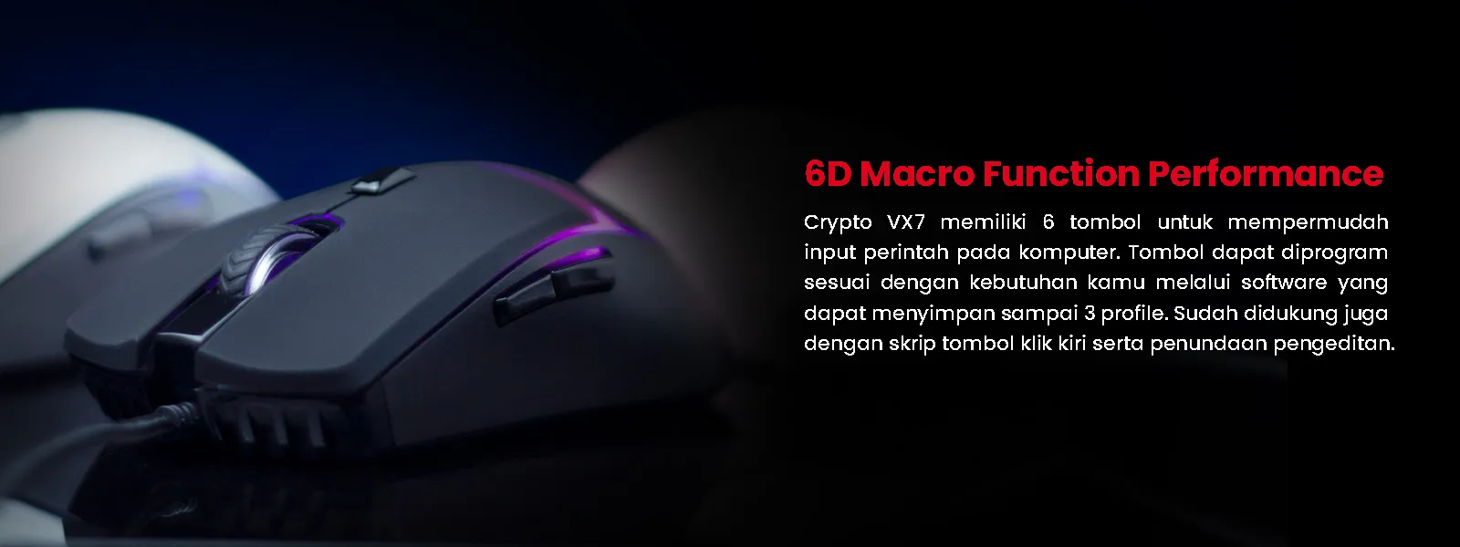 Mouse Gaming Vx7