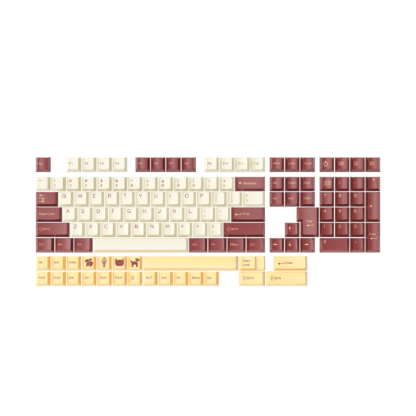 Fantech Keycaps SET PBT Dual-Shot Royal Prince Cherry Profile ACK01