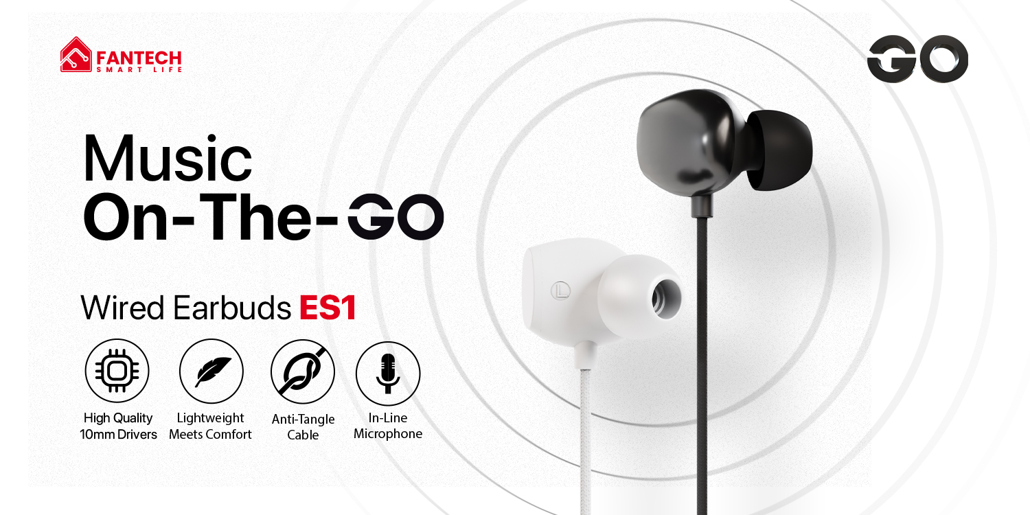 Earphone Wired Go Series Es1