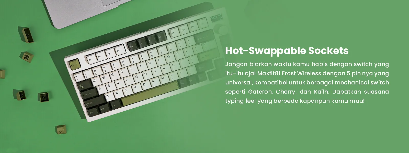 Maxfit81 Kreasikan Keyboard Kamu