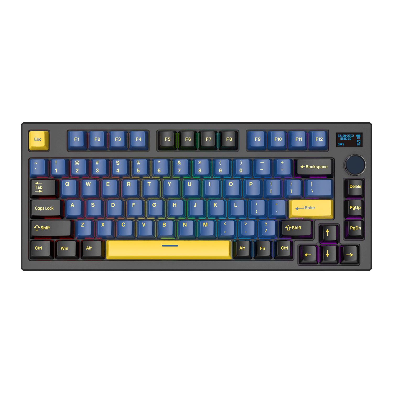 Keyboard Wireless Gaming Mechanical MAXFIT81 75%