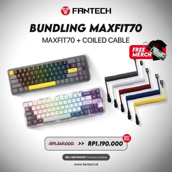 Bundling Maxfit70 Mk911 + Coiled Cable Ac701